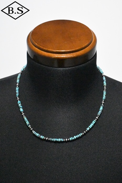 インディアンジュエリー INDIAN JEWELRY 小物 ネックレス FN50-001 ナバホパール ターコイズ 50cm