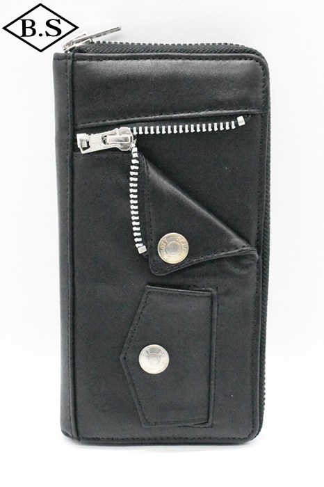 Schott / ショット schott ウォレット 7824970056 LEATHER RIDERS ZIP
