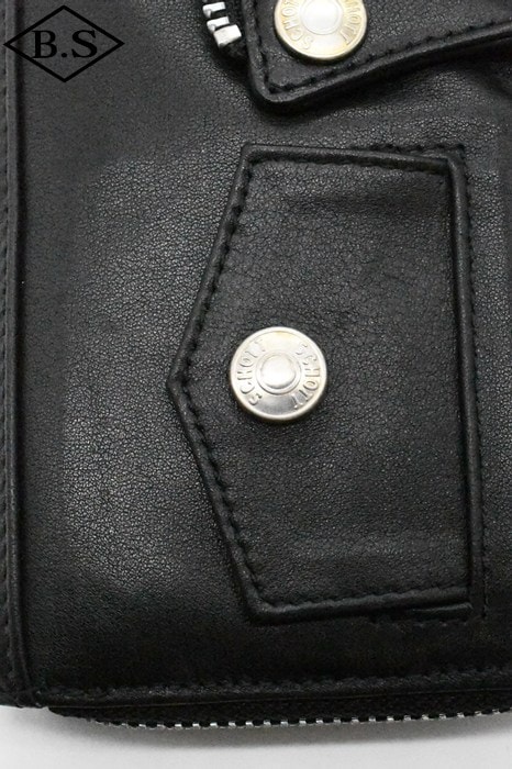 Schott / ショット schott ウォレット 7824970056 LEATHER RIDERS ZIP