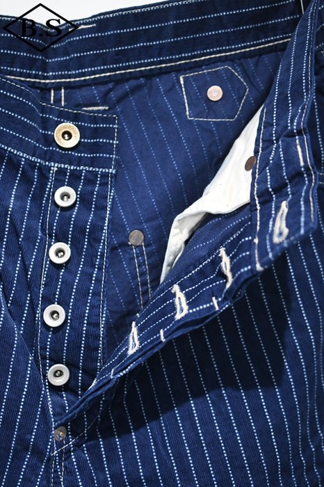 ブランド別 / フルカウント FULLCOUNT パンツ 1129-4 Indigo Wabash