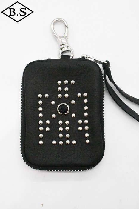 ショット schott 小物 7824970050 EAGLE STUDS LEATHER MALCH CASE/イーグルスタッズ マルチケース / BLACK