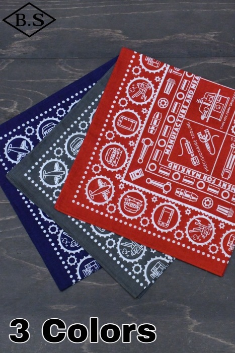 トロフィークロージング TROPHY CLOTHING バンダナ TR24SS-801 Craftman Bandana