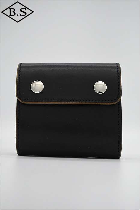 オーパス インセプション OPUS INCEPTION 財布  IPW-08 トラッカーウォレット HORSE BUTT LEATHER TRUCKER WALLET(SHORT) BLACK 茶芯