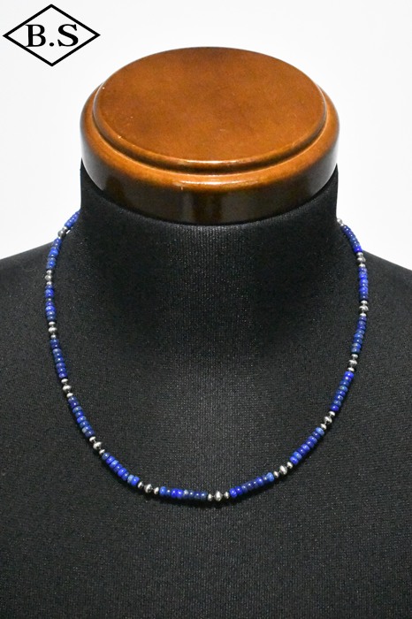 インディアンジュエリー INDIAN JEWELRY 小物 ネックレス FN50-003 ナバホパール ラピスラズリ 50cm