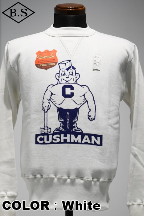 CUSHMAN / クッシュマン CUSHMAN スウェット 26901P PRINT SET-IN