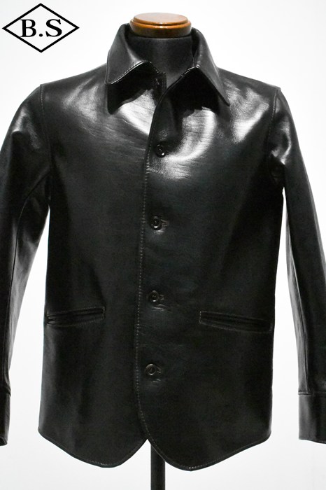 プリクエル PREQUEL レザージャケット J1001 Single Breasted Car Coat シングルブレストカーコート