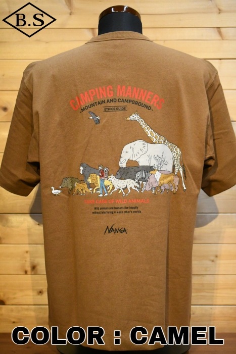 NANGA / 【SALE 20%off】ナンガ NANGA Tシャツ ECO HYBRID CAMPING 