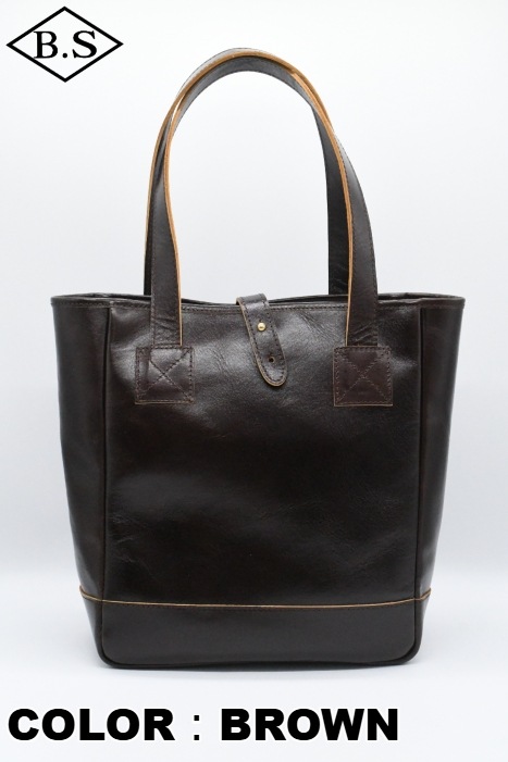 y'2 leather ブルハイド トートバッグ　ブラウン　完売品　ワイツー ワイツーレザー Y'2 LEATHER バッグ BG-21 BULLHIDE TOTE BAG