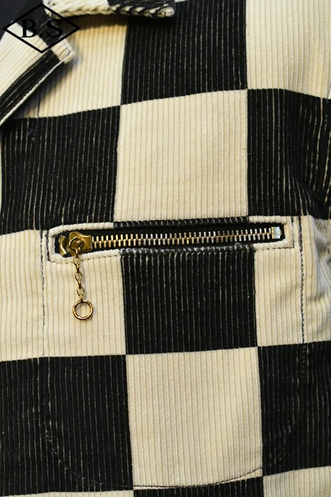 タグ付 Buco BJ23103 CHECKERED コーデュロイジャケット L タグ付 Buco BJ23103 CHECKERED コーデュロイジャケット L BUCO