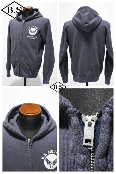 ☆ / バズリクソンズ BUZZ RICKSON'S スウェット BR65599 FULL ZIP