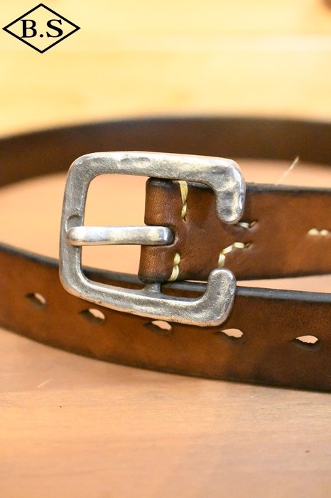 ヴィンテージワークス Vintage Works DH5536 38mm Cバックル ベルト BRONZE (ダークブラウン) 