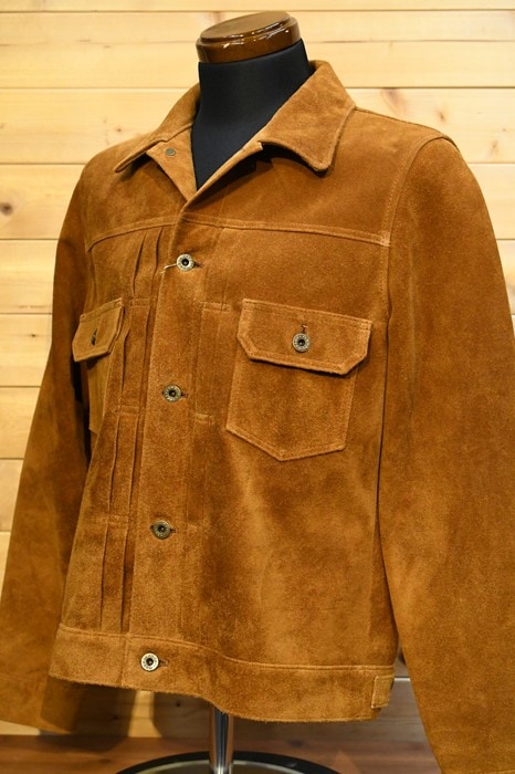 Y'2 LEATHER ワイツーレザー ジャケット TB-141 STEER SUEDE 2nd
