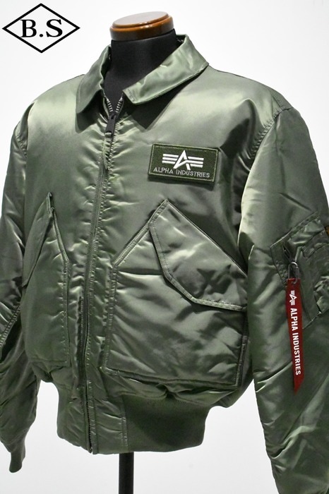ジャケット・アウター ALPHA INDUSTRIES ALPHA INDUSTRIES INC.（アルファインダストリーズ） CWU-45P
