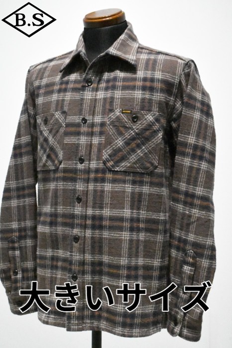 IRON HEART アイアンハート ネルシャツ サイズL IRONHEART アイアンハート ワークシャツ ウエスタン L ベージュ IRON