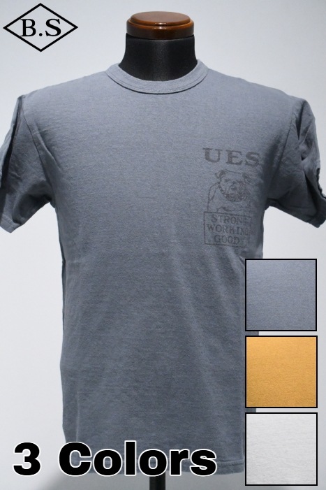ウエス UES Tシャツ 652502 BULLDOG Tシャツ