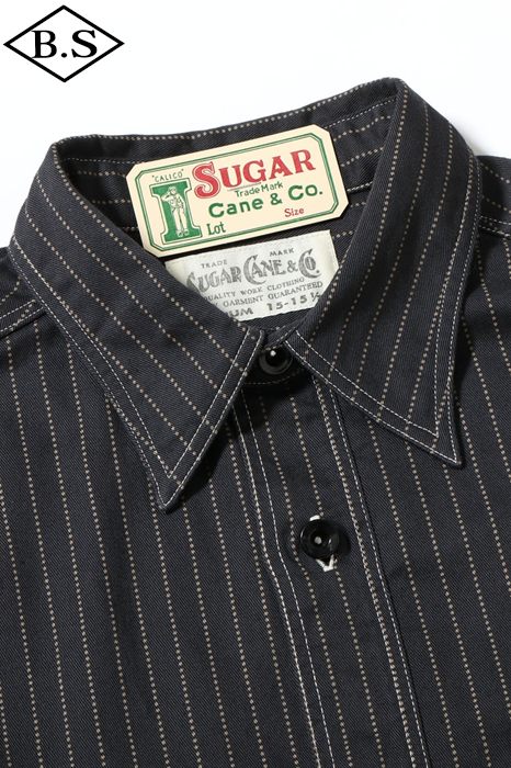 Style Eyes 黒シャツ SUGAR CANE Sサイズ Style Eyes 黒シャツ SUGAR CANE Sサイズ
