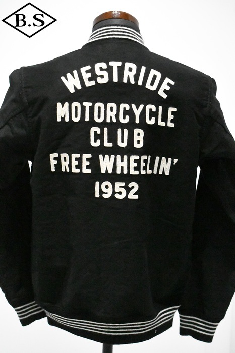 ウエストライド WESTRIDE アウター 26SS FREE WHEELIN’ JACKET BLACK
