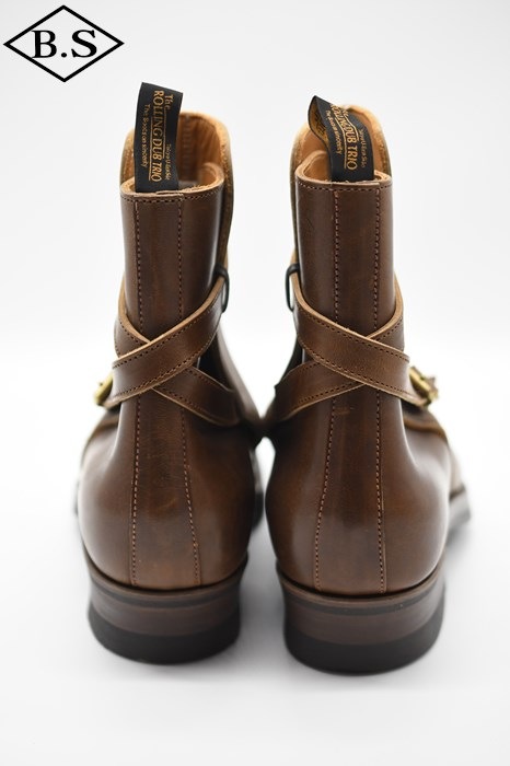 靴 ROLLING DUB TRIO GRIFFIN JODHPUR BROWN Rolling dub trio “GRIFFIN JODHPUR”＜BROWN HORSEBUTT＞ | MASUYA