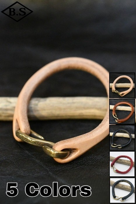 デラックスウエア DELUXEWARE ブレスレット DLE-001 LEATHER BRACELET