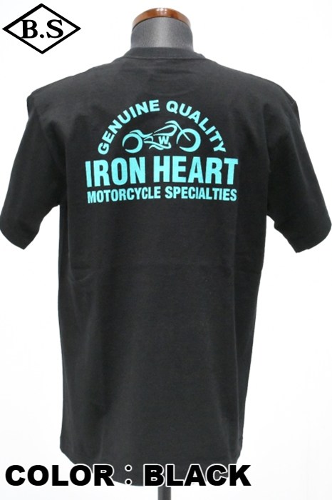 IRON HEART 日本製 21 バックプリント Tシャツ L アイアンハート REALDEALオリジナル、別注アイテム - REALDEAL