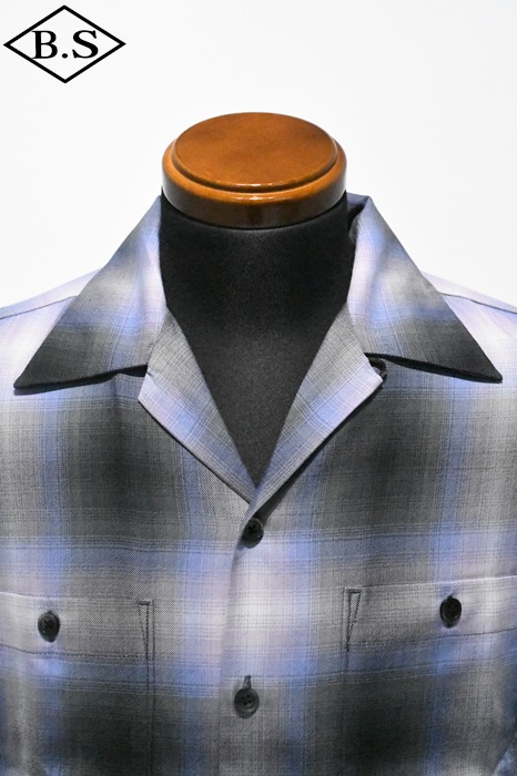 Schott / ショット schott 長袖シャツ 7826120001 OMBRE CHECK SHIRT