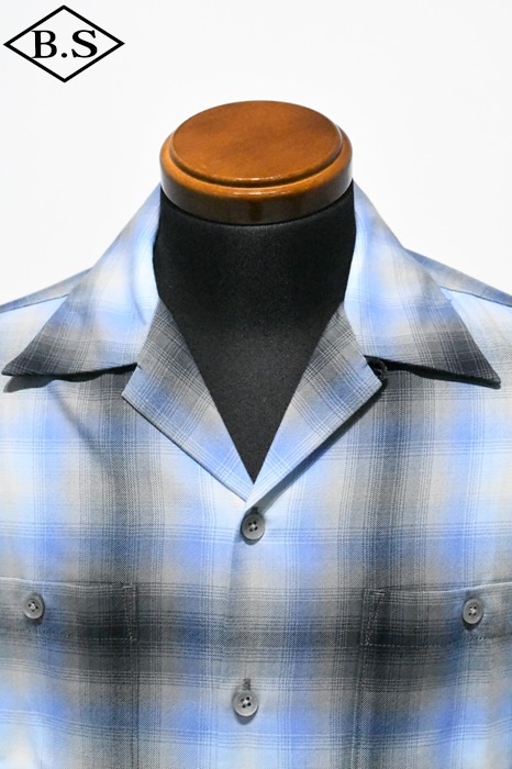 Schott / ショット schott 長袖シャツ 7826120001 OMBRE CHECK SHIRT
