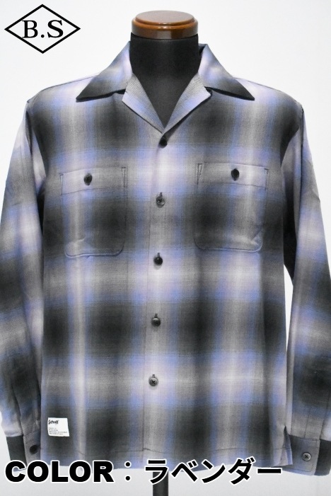Schott / ショット schott 長袖シャツ 7826120001 OMBRE CHECK SHIRT