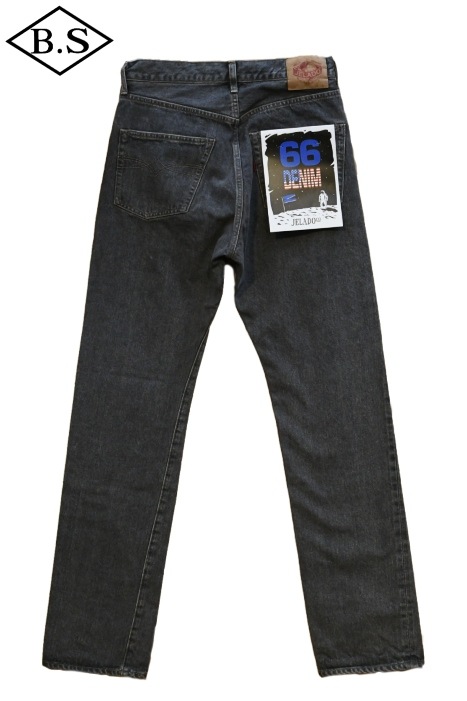 ジェラード JELADO デニム JP01314VF 314 Last Resort 66 Black Denim V/F Fade Black
