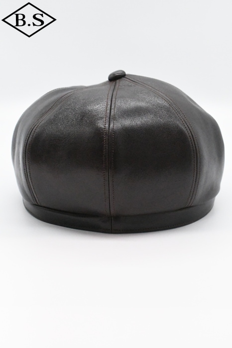Y'2leather キャスケット　レザー LEATHER CASQUETTE - INDIGO HORSE[ LC-04 ] | Y'2 LEATHER