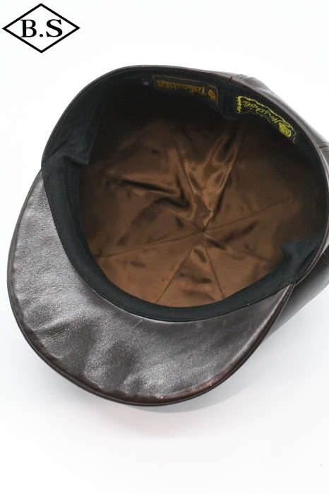 Y'2 LEATHER PRODUCTS ブラックキャスケット M Y'2 LEATHER ワイツーレザー キャップ LC-04 ステアオイル