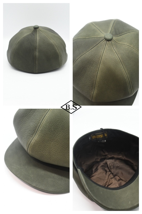 キャップ / ワイツーレザー Y'2 LEATHER キャスケット LC-04-D LEATHER