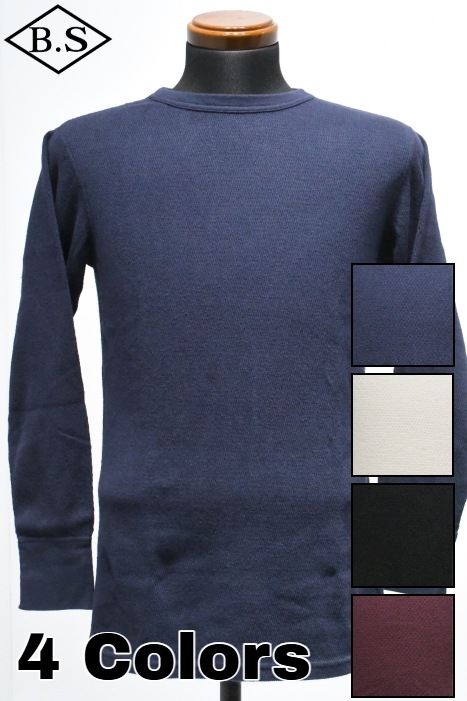デラックスウエア DELUXEWARE 長袖Tシャツ MILC-00 MIL-SPEC THERMAL PLAIN 2025