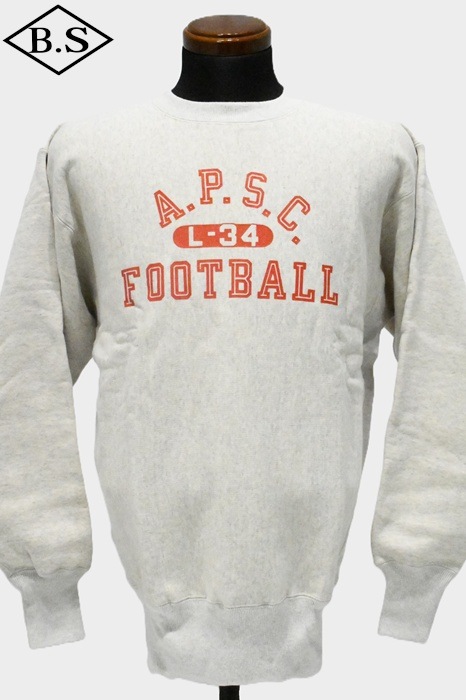 チャンピオン CHAMPION スウェット C3-Y019 リバースウィーブ(R) 2ndパテントモデル クルーネックスウェットシャツ TRUE TO ARCHIVES 040シルバーグレー