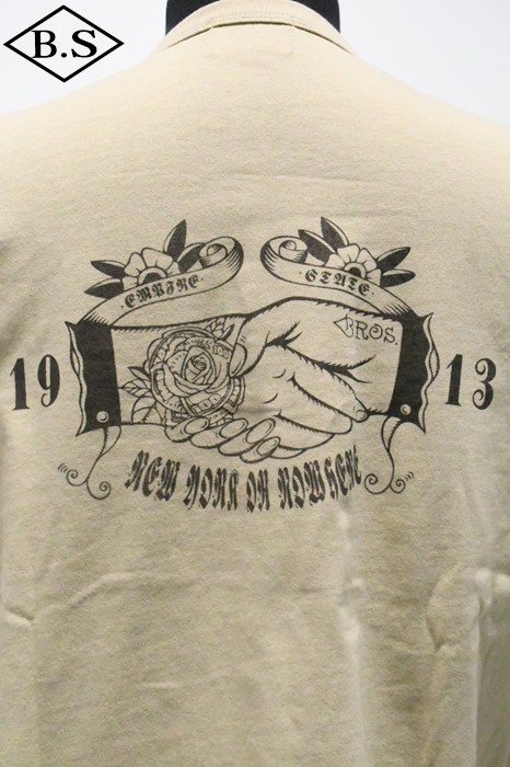 Schott / ショット schott 長袖Tシャツ 7826130003 SHAKE HAND HENLEY