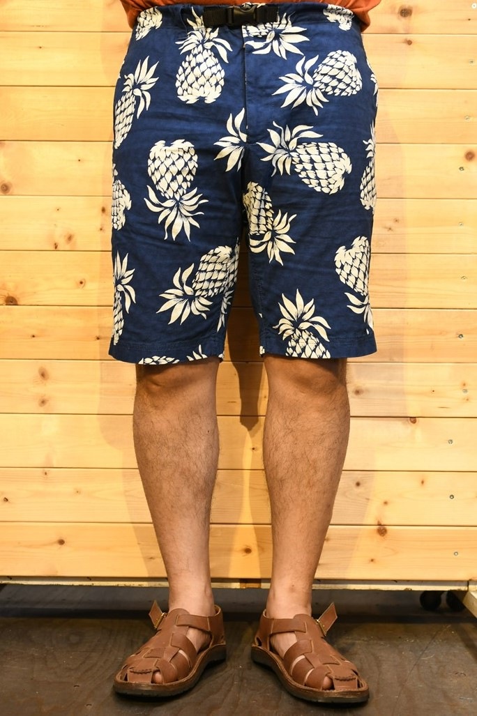 クッシュマン CUSHMAN ショートパンツ 22261 パイナップル ウォバッシュシャツショートパンツ