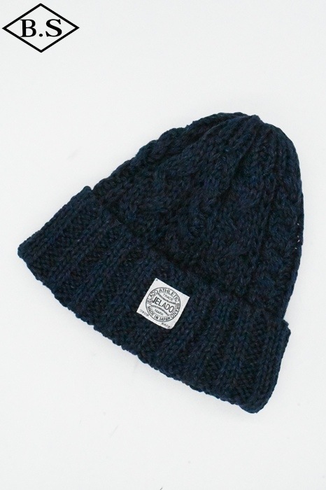 ジェラード JELADO ワッチキャップ AB94705ID JELADO Cotton Cable Watch Cap Indigo
