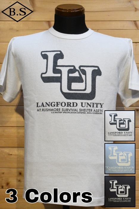 コリンボ COLIMBO Tシャツ ZZ-0405 Norwalk Cotton Tee =Langford Unity= -ラングフォードユニティ-