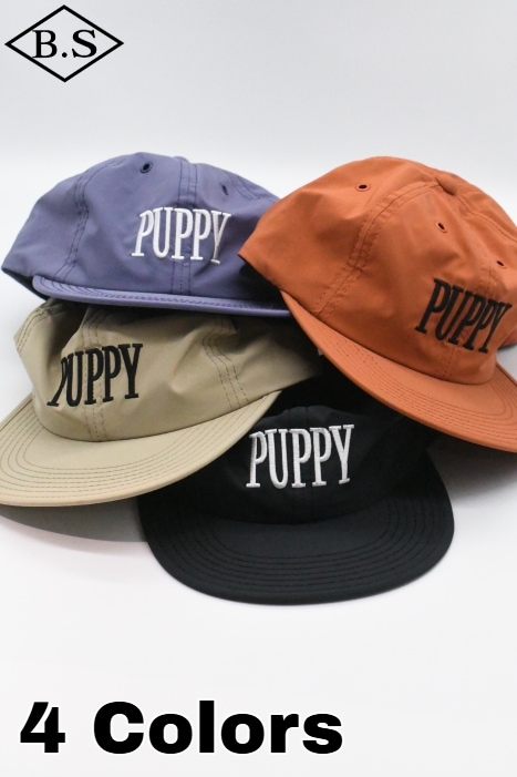 THE H.W. DOG&CO PUPPY 刺繍 キャップ　ドッグアンドコー THE H.W.DOG&CO. PUPPY SKATE CAP D-01027 (PURPLE/BLACK) | River