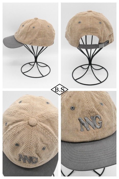 NANGA / ナンガ NANGA キャップ CORDUROY NNG LOGO CAP コーデュロイ