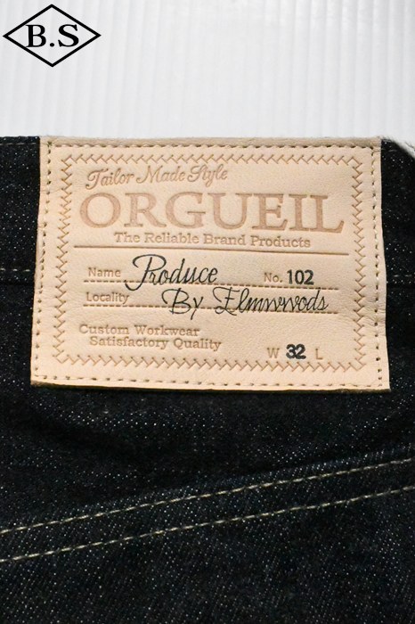 ORGUEIL / オルゲイユ ORGUEIL ジーンズ OR-102 TAILOR JEANS WIDE