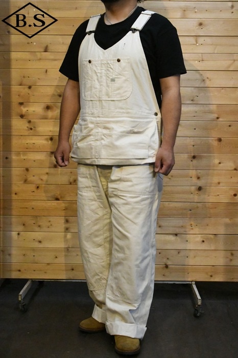 新品タグ付き　papier オーバーオール Cut overall White Petal lace overalls (Ice gray)