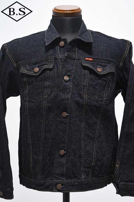ビッグジョン BIG JOHN  デニムジャケット S6953WS (001) ISHIKAWADAI DENIM TRUCKER JACKET | SUVIN GOLD