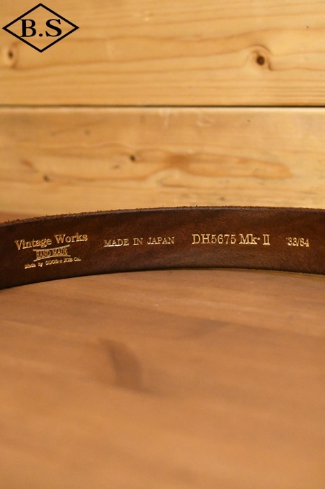 ベルト / ヴィンテージワークス ベルト Vintage Works DH5675MK-2 34mm