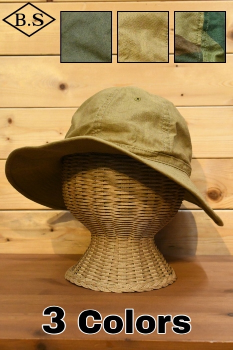 ナイジェルケーボン Nigel Cabourn  ハット 80480066003 40S US ARMY HAT - FADE CLOTH