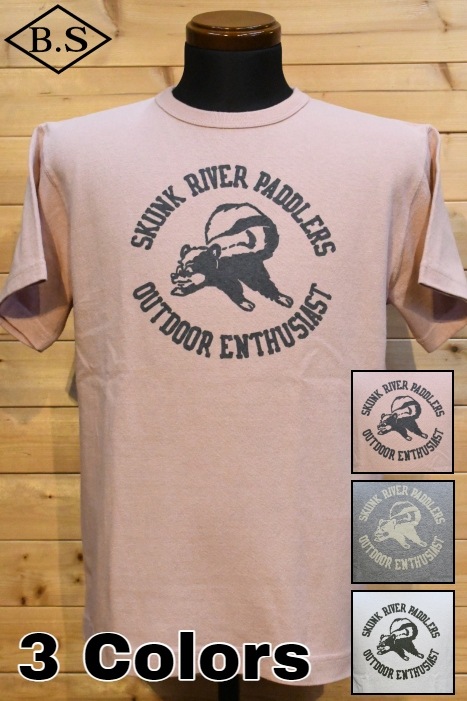コリンボ COLIMBO Tシャツ ZZ-0407 Norwalk Cotton Tee =Skunk River Paddlers= -スカンクリバーバドラース- 