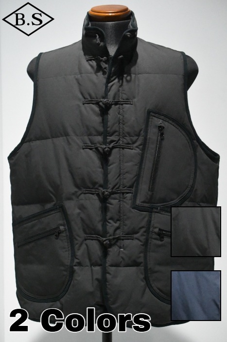 ポータークラシック　コットン　ベスト　ブラック　サイズ4 PORTER CLASSIC / 【sale20％OFF】ポータークラシック PORTER CLASSIC