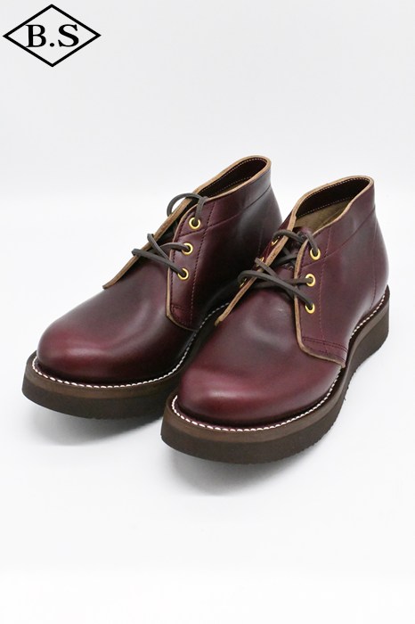 【marony】【サイズ1】MOTOクロムエクセル・ペコスブーツ MOTOBLOG: MOTO ロングチャッカブーツ エイジング