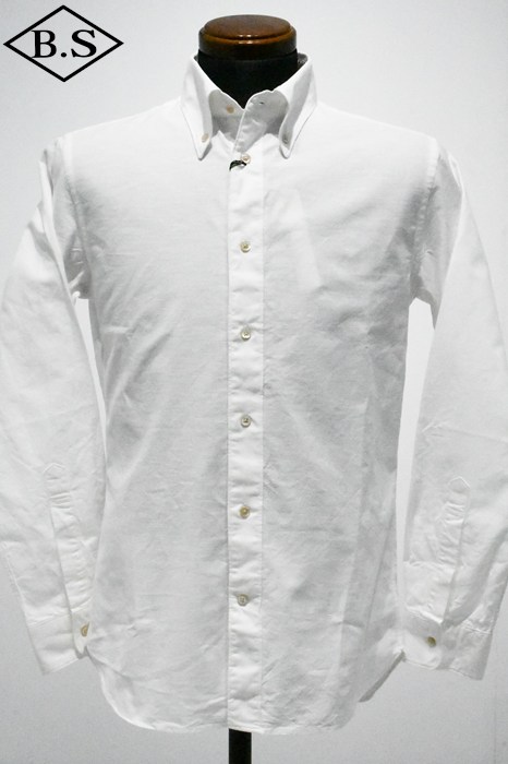 プリクエル PREQUEL 長袖シャツ S1019 Button Down Shirt ボタンダウンシャツ Beige