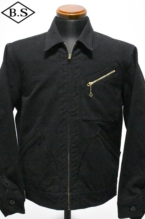 コリンボ COLIMBO アウター ZA-0139 GREAT PLAINS WORK JACKET =TOUGH #8 CANVAS= / COAL BLACK