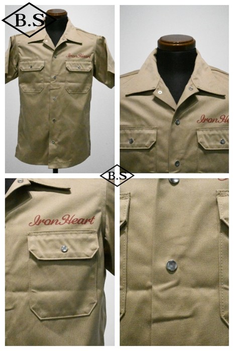 長袖シャツ / アイアンハート IRON HEART 長袖シャツ IHSH-446 T/C